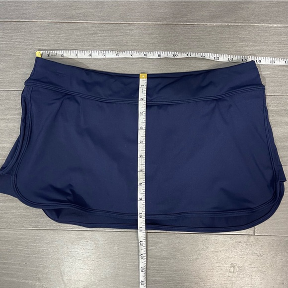 Athleta Tidal Swim Skirt in Ress Blue Size S P 405807 Beach Skort Tennis Golf - Picture 15 of 16
